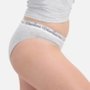 Bamboe slips Yara 3-pack - grijs