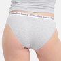 Bamboe slips Yara 3-pack - grijs