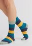 Albero biologisch katoenen breed gestreepte sokken