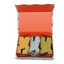 Bamboe damessokken sausage dogs in cadeaudoos