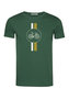 Greenbomb T-shirt - bike highway bottle green