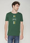 Greenbomb T-shirt - bike highway bottle green