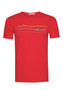 Greenbomb T-shirt - bike lanes flame red - maat S