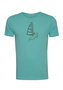 Greenbomb T-shirt - windsurf citadel blue