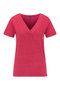 Tranquillo T-shirt met V-hals van bio-katoen - swirls