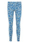 Legging van bio katoen met print - bloom - maat L