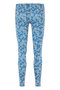 Legging van bio katoen met print - bloom - maat L