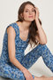 Legging van bio katoen met print - bloom