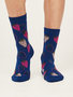 Sokken met aardbeien en slagroom -  3 pack 