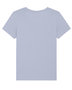 Yara T-shirt dames biologisch katoen - serene blue