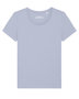 Yara T-shirt dames biologisch katoen - serene blue