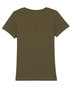 Yara T-shirt dames biologisch katoen - British khaki