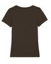 Yara T-shirt dames biologisch katoen - chocolate - maat L