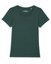 Yara T-shirt dames biologisch katoen - glazed green 