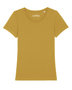 Yara T-shirt dames biologisch katoen - ochre