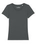 Yara T-shirt dames biologisch katoen - antraciet