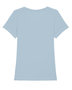 Yara T-shirt dames biologisch katoen - sky blue
