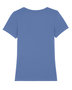 Yara T-shirt dames biologisch katoen - bright blue