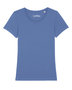 Yara T-shirt dames biologisch katoen - bright blue - maat S