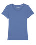 Yara T-shirt dames biologisch katoen - bright blue 