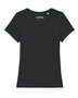 Yara T-shirt dames biologisch katoen - black