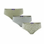 Living Crafts slips biologisch katoen 3-pack - groen