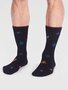 Bamboe herensokken Brody bug - black