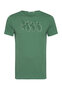 T-shirt bike watercolour - smoke green - maat S