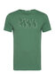 T-shirt bike watercolour - smoke green