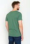 T-shirt bike watercolour - smoke green