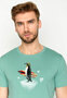 T-shirt animal pinguin sport - marine blue - XXL