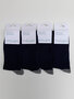 Bamboes heren sokken Solid Jack 4 paar - navy