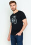 T-shirt bike cut - black