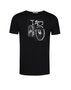 T-shirt bike cut - black