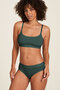 Tranquillo bralette Tencel - dark green 