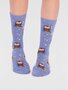 Bamboe sokken dames giftbox - night
