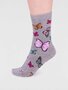Animal collection dames sokken giftbox