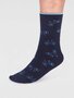 Bamboe herensokken marquis bike - navy