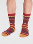 Herensokken wintermotief Casper - bright red