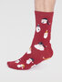 Kerstsokken heren Alfredo - bright red