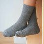 Wollen sokken Davos - grijs