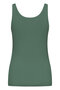 Tranquillo spaghetti top Tencel - dark green