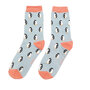 Cadeaudoos bamboe damessokken - pinguïns