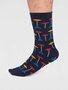 Thought herensokken cadeaudoos 7 paar - space