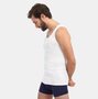 Bamboe heren singlet Stef 2-pack – wit