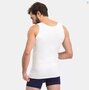 Bamboe heren singlet Stef 2-pack – wit