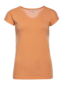 Pyjama T-shirt dames korte mouw - apricot