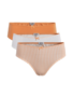 Living Crafts slips biologisch katoen 3-pack - apricot