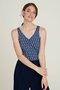 Tranquillo tanktop met V-hals - boho