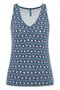 Tranquillo tanktop met V-hals - boho